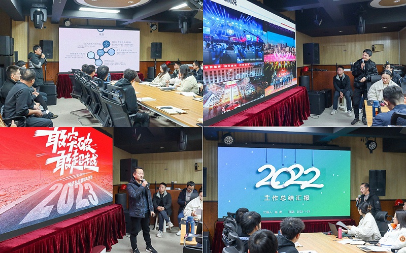 成都鷹皇科技2022年度總結大會